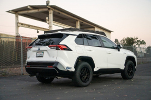 2020 Toyota RAV4 with 17x7 Weds Mud Vance 06 wheels