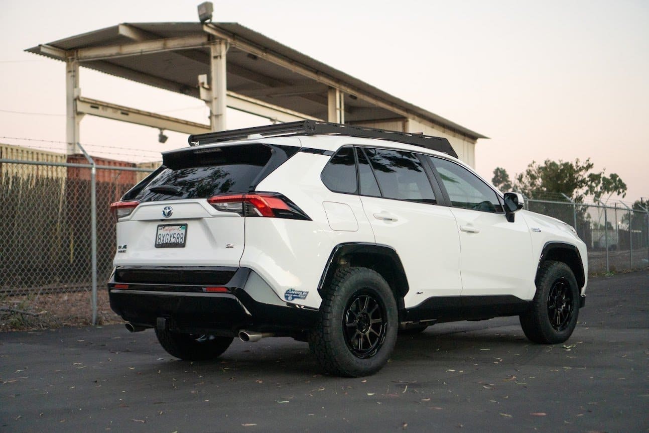 2020 Toyota RAV4 with 17x7 Weds Mud Vance 06 wheels