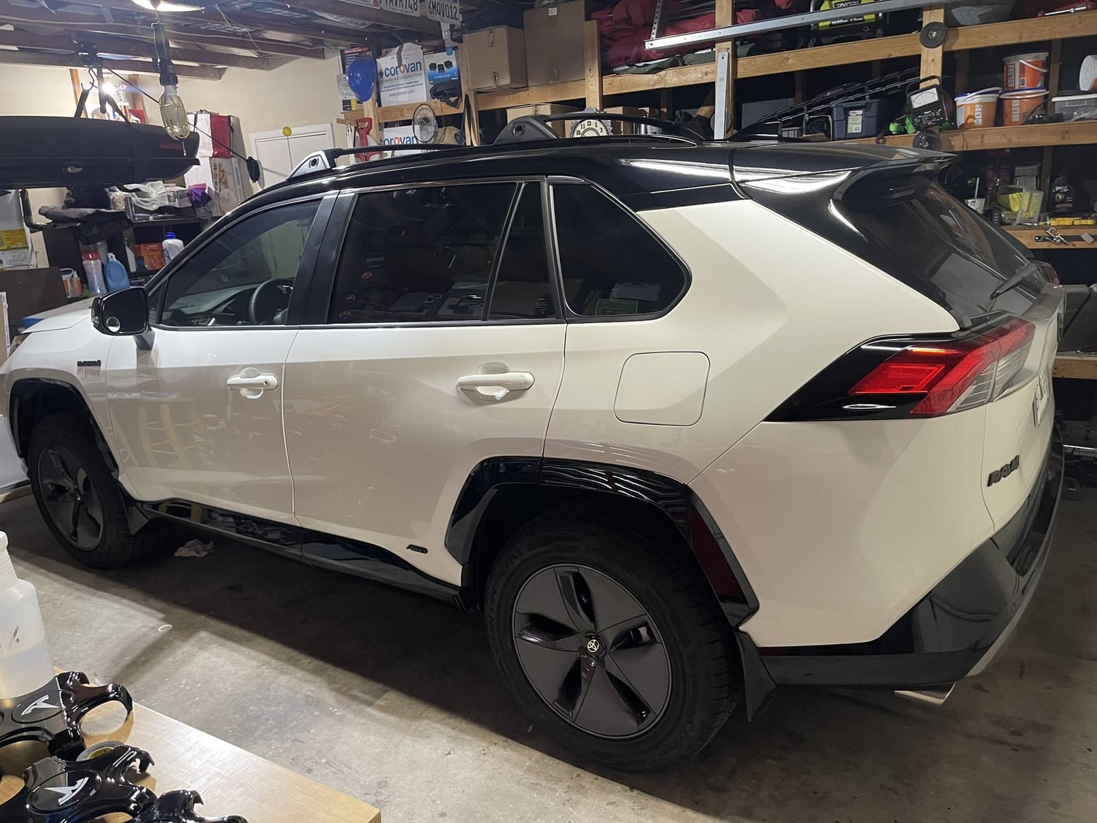 2021 Toyota RAV4 with 18x8.5 wheels