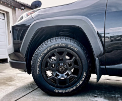 2019 Toyota RAV4 with 17x8 wheels