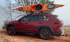 2021 Toyota RAV4 with 17x8 wheels
