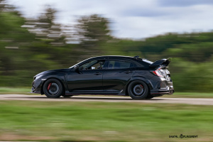 2020 Honda Civic with 18x9.5 wheels