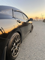 2016 Honda Civic with 17x9 wheels