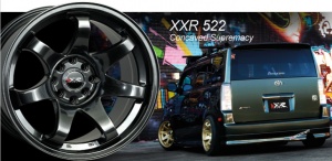 1997 Nissan S14 with 18x8 XXR522 wheels