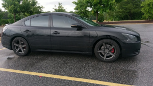 2012 Nissan Maxima with 18x8.5 wheels