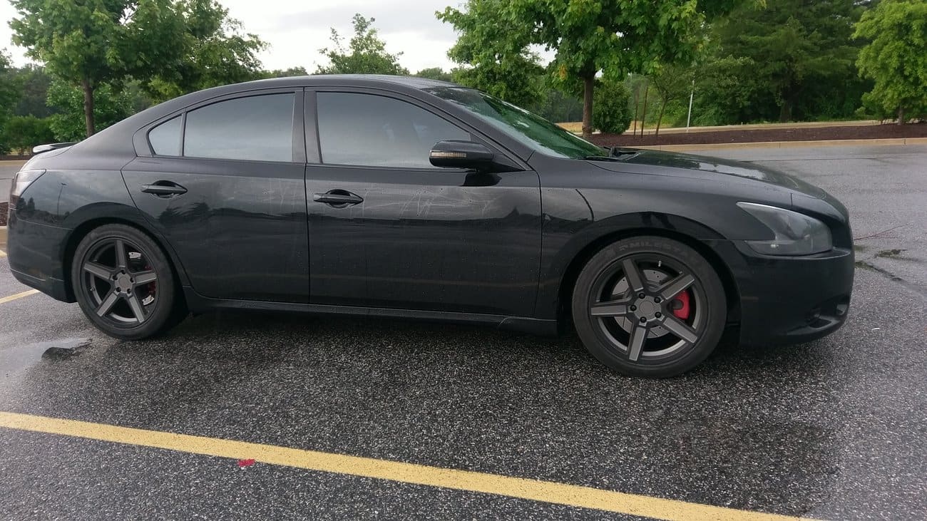 2012 Nissan Maxima with 18x8.5 wheels