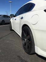 2014 Nissan Maxima with 20x9 wheels