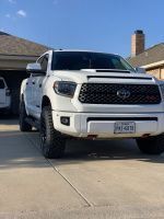 2019 Toyota Tundra with 18x9 wheels