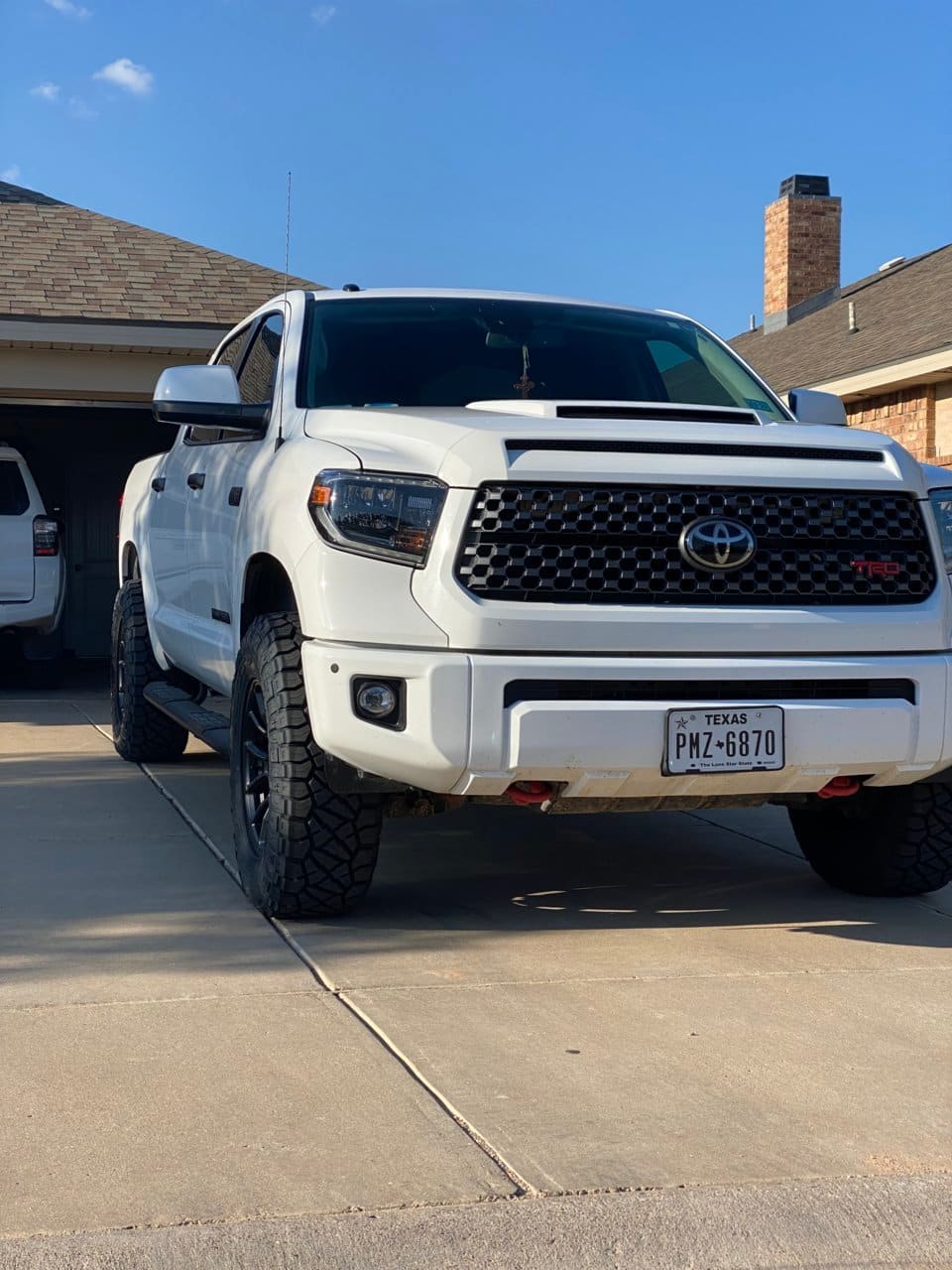 2019 Toyota Tundra with 18x9 wheels
