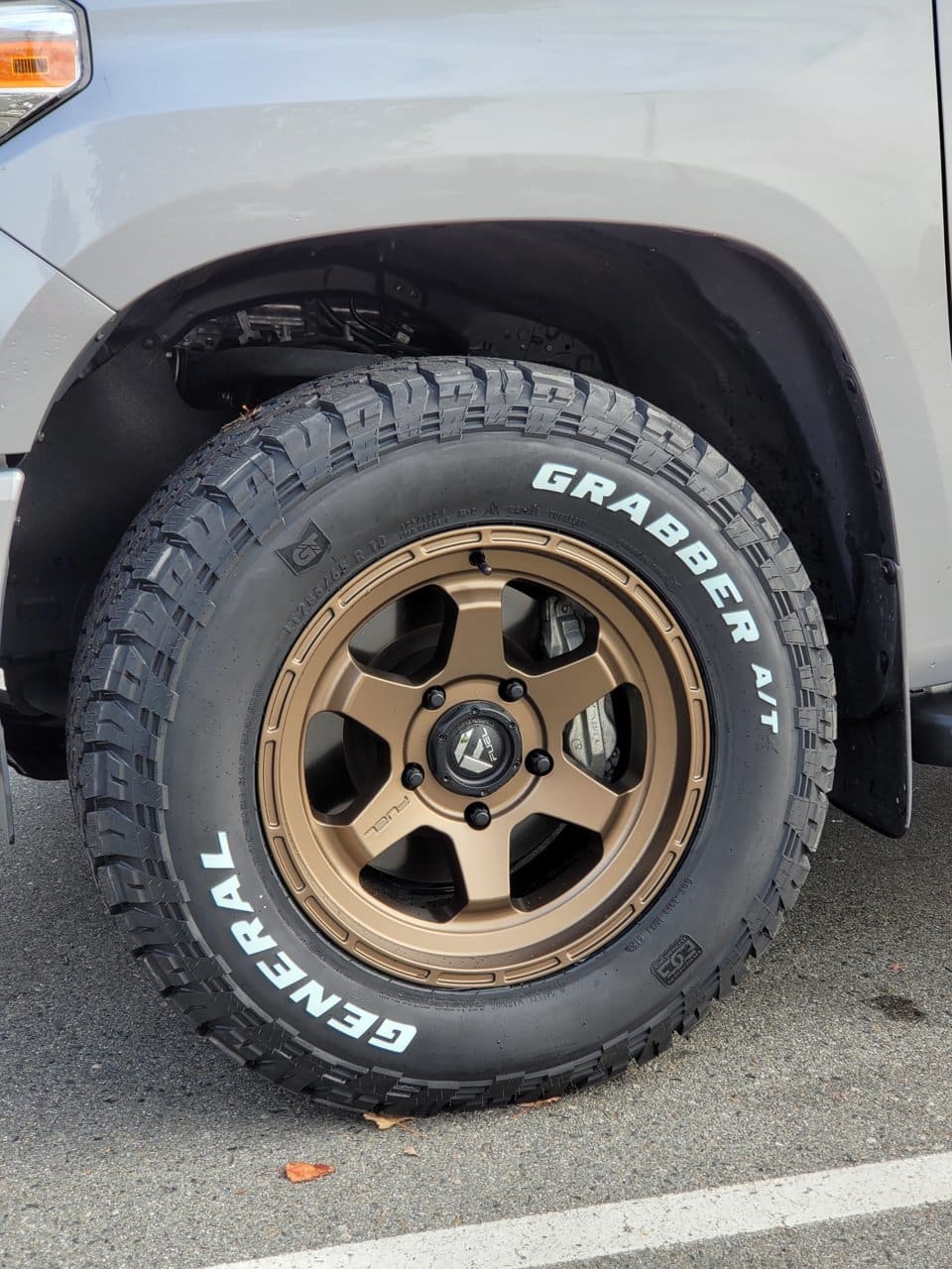 2021 Toyota Tundra with 18x9 wheels