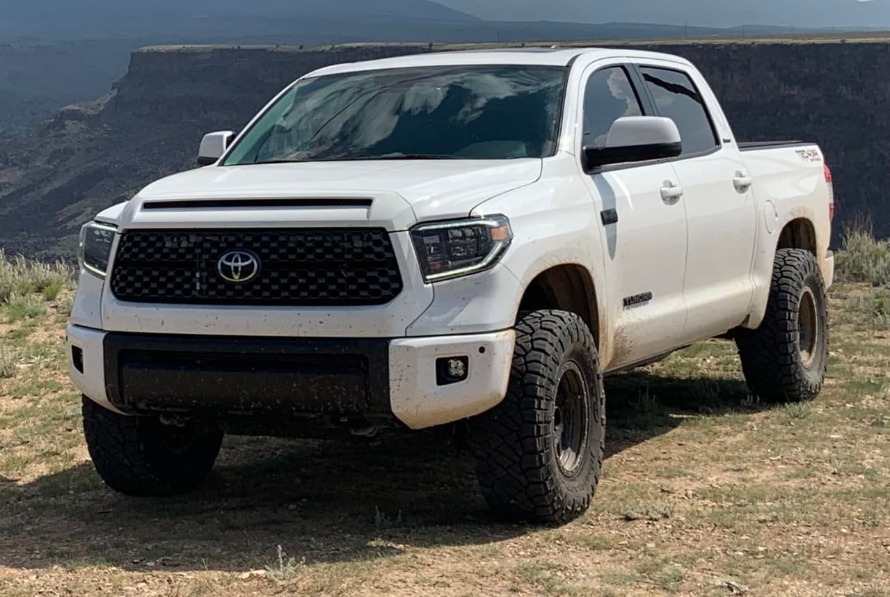 2020 Toyota Tundra with 17x8.5 wheels