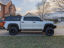 2013 Toyota Tundra with 17x10 wheels