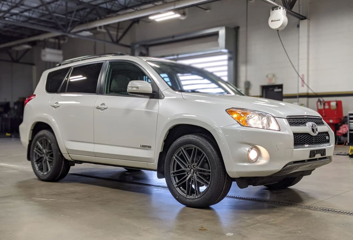 2010 Toyota RAV4 with 19x8 wheels