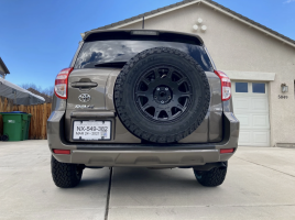 2012 Toyota RAV4 with 16x7 wheels