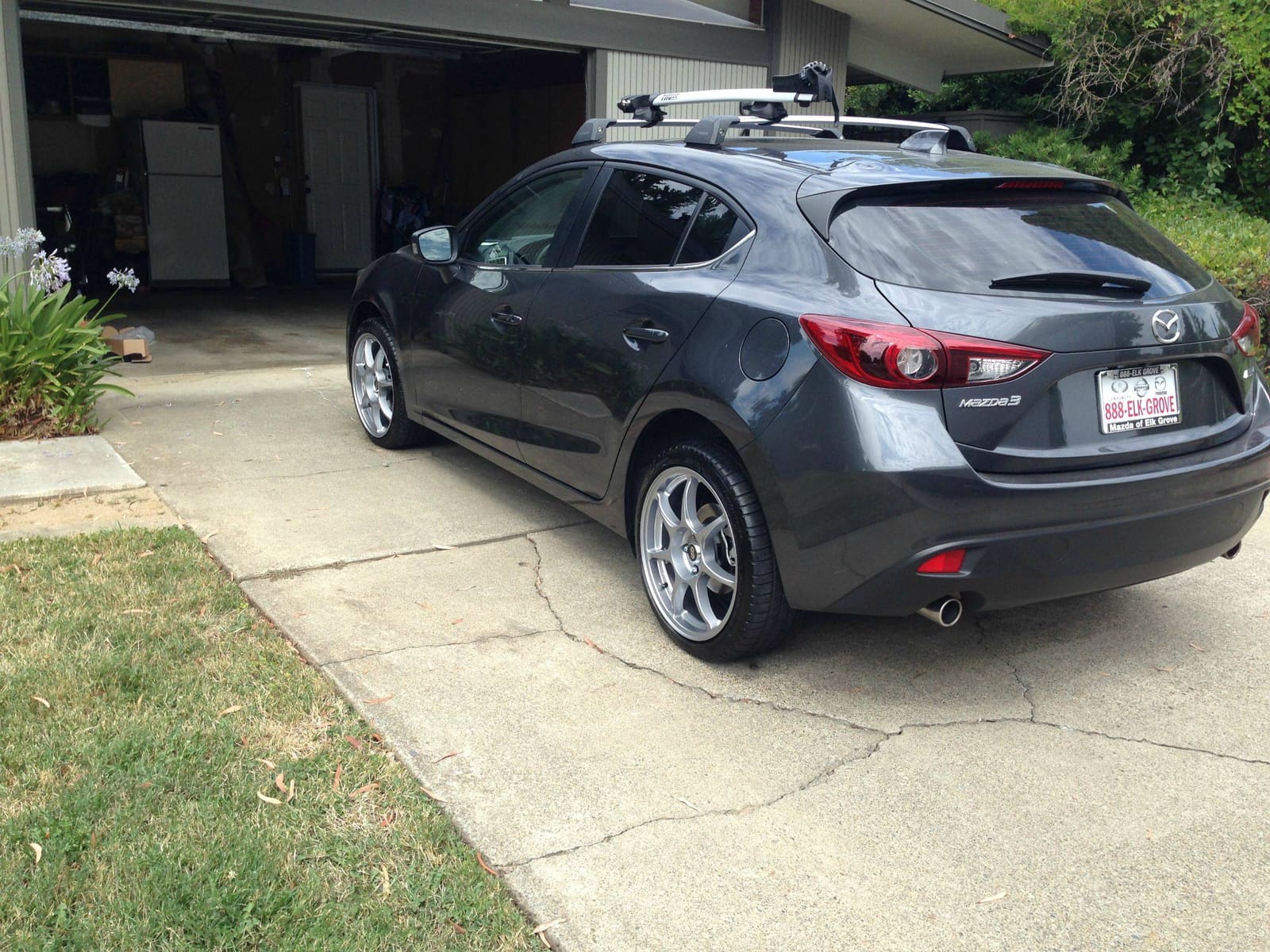 2016 Mazda Mazda3 with 18x8 wheels