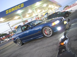 1995 BMW M3 with 18x8 Enkei rso5rr wheels