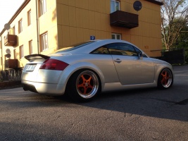 1999 Audi TT with 17x8.5 Oz Mito wheels