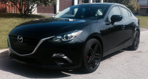 2015 Mazda Mazda3 with 19x8.5 br05 wheels