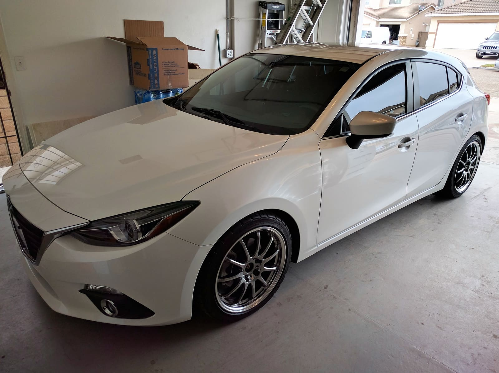 2014 Mazda Mazda3 with 18x7.5 wheels