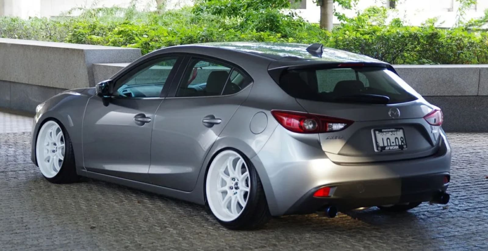 2016 Mazda Mazda3 with 19x9.5 wheels