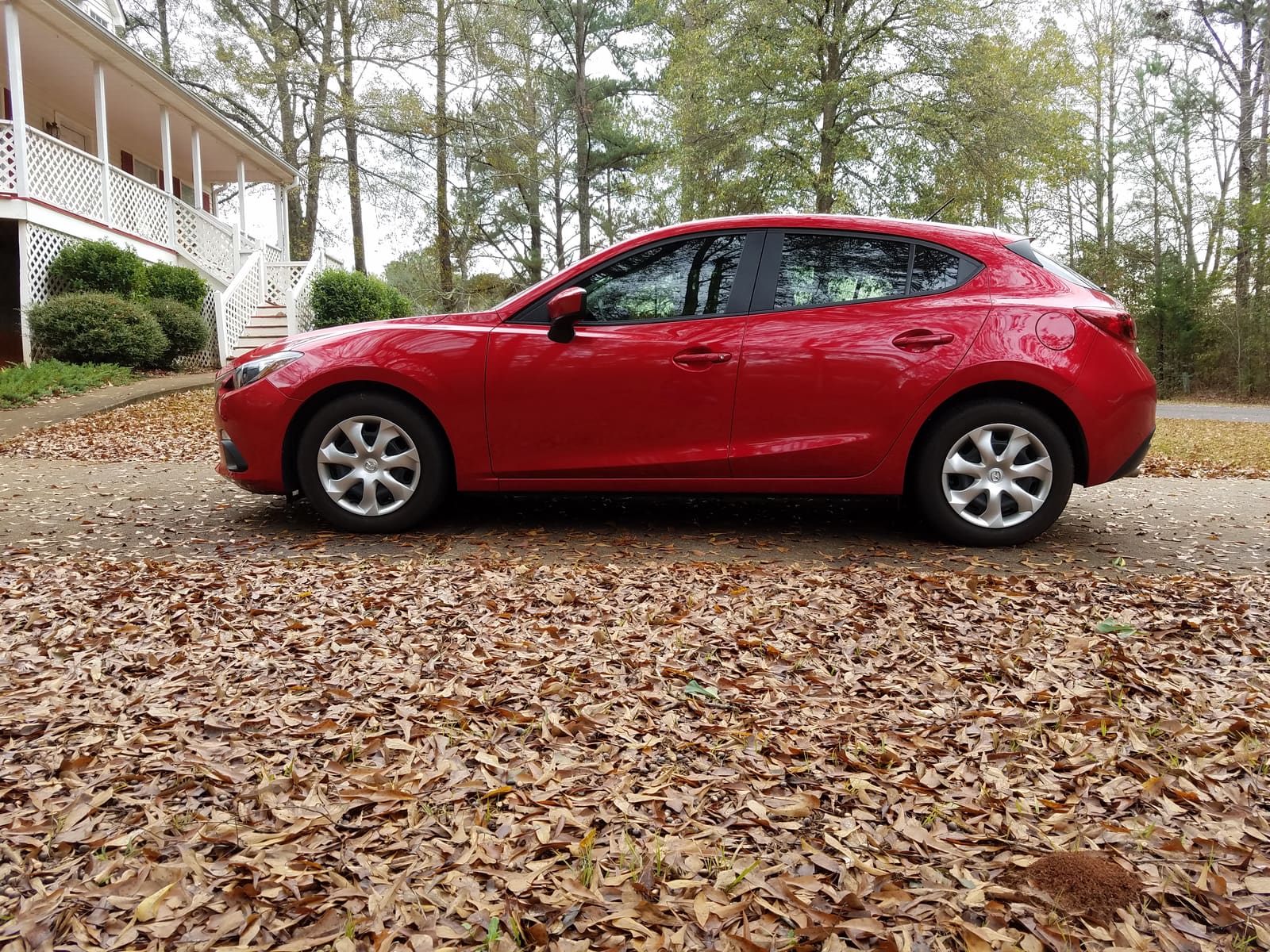 2016 Mazda Mazda3 with 18x8 wheels