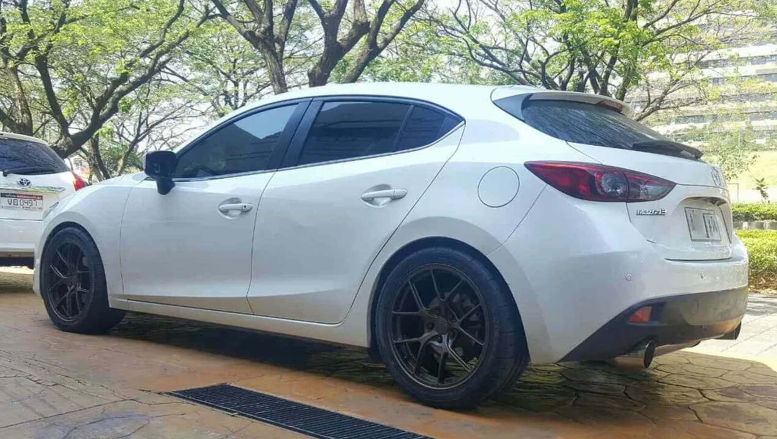 2017 Mazda Mazda3 with 18x8.5 KBF wheels