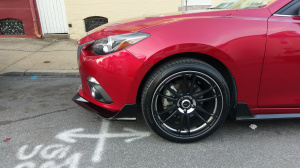 2017 Mazda Mazda3 with 19x8.5 DST Optimo wheels
