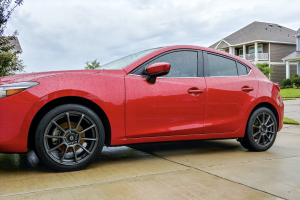 2018 Mazda Mazda3 with 18x8 wheels