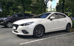 2014 Mazda Mazda3 with 17x7.5 Gram Lights 57G wheels