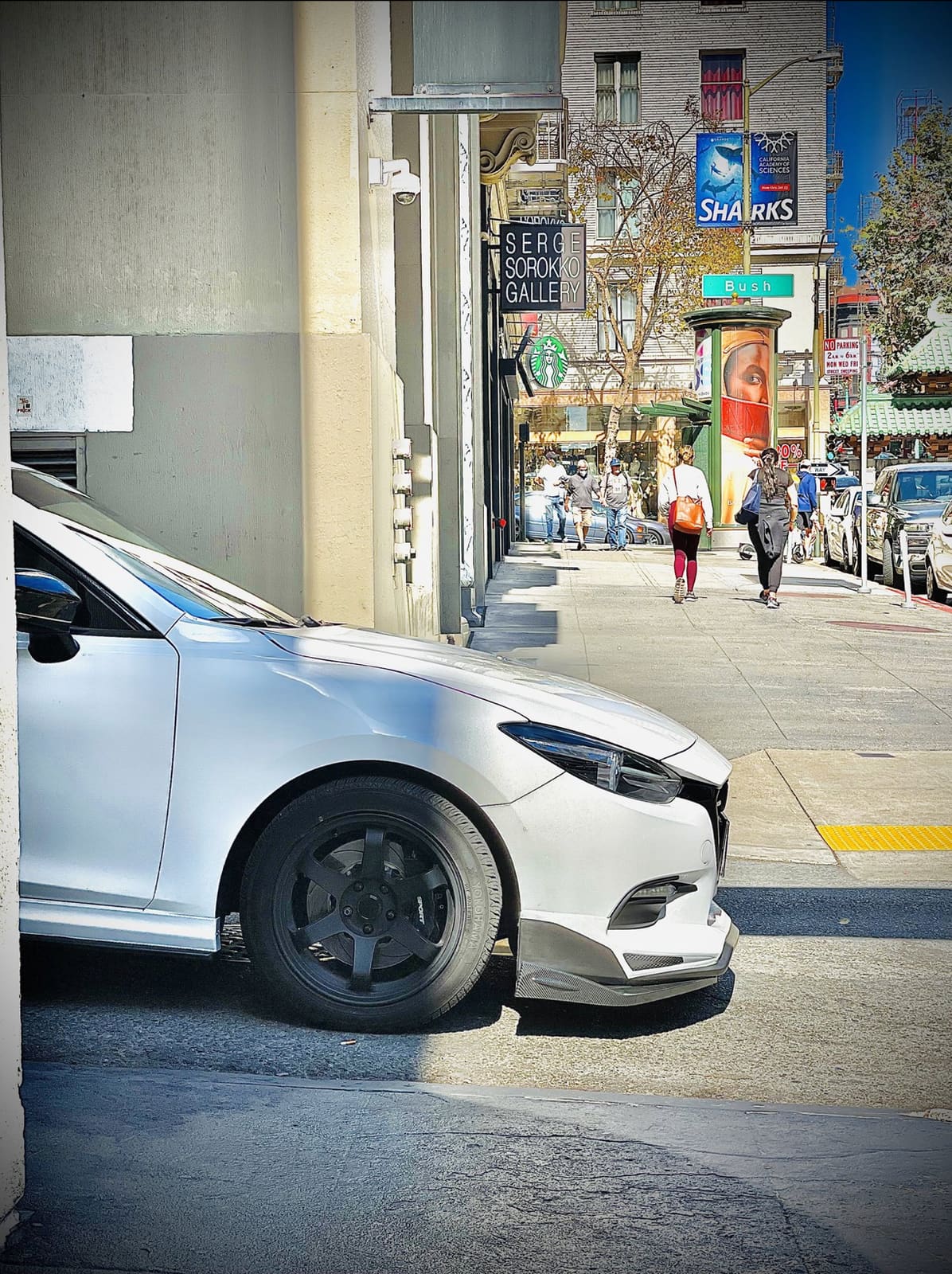 2014 Mazda Mazda3 with 17x9 wheels