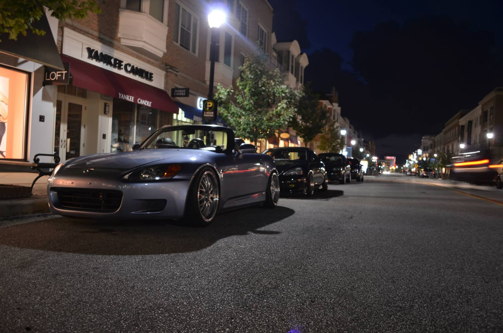 2002 Honda S2000 with 18x8 wheels
