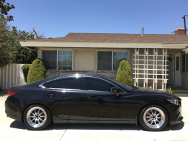 2015 Mazda Mazda6 with 18x9.5 wheels