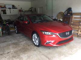 2017 Mazda Mazda6 with 19x9.5 wheels