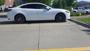 2015 Mazda Mazda6 with 18x8 wheels