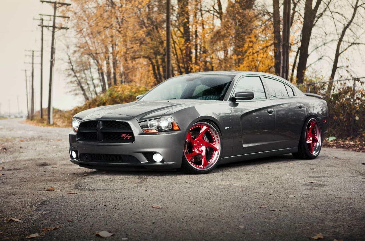 2012 Dodge Charger with 22x10 Niche 3 Piece Scope H289 wheels