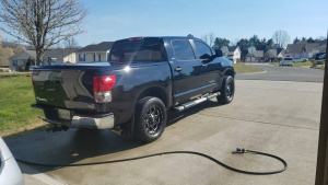 2015 Toyota Tundra with 20x9 wheels