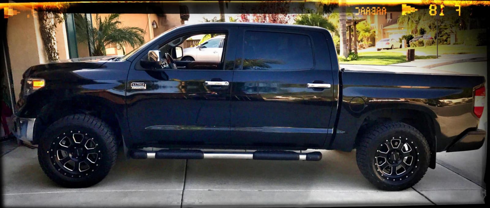 2015 Toyota Tundra with 20x9 wheels