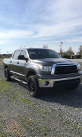 2016 Toyota Tundra with black TSS wheels wheels