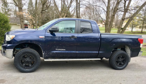 2013 Toyota Tundra with 20x9 wheels