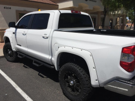 2015 Toyota Tundra with 20x9 wheels