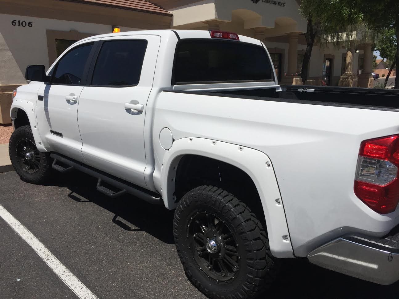 2015 Toyota Tundra with 20x9 wheels