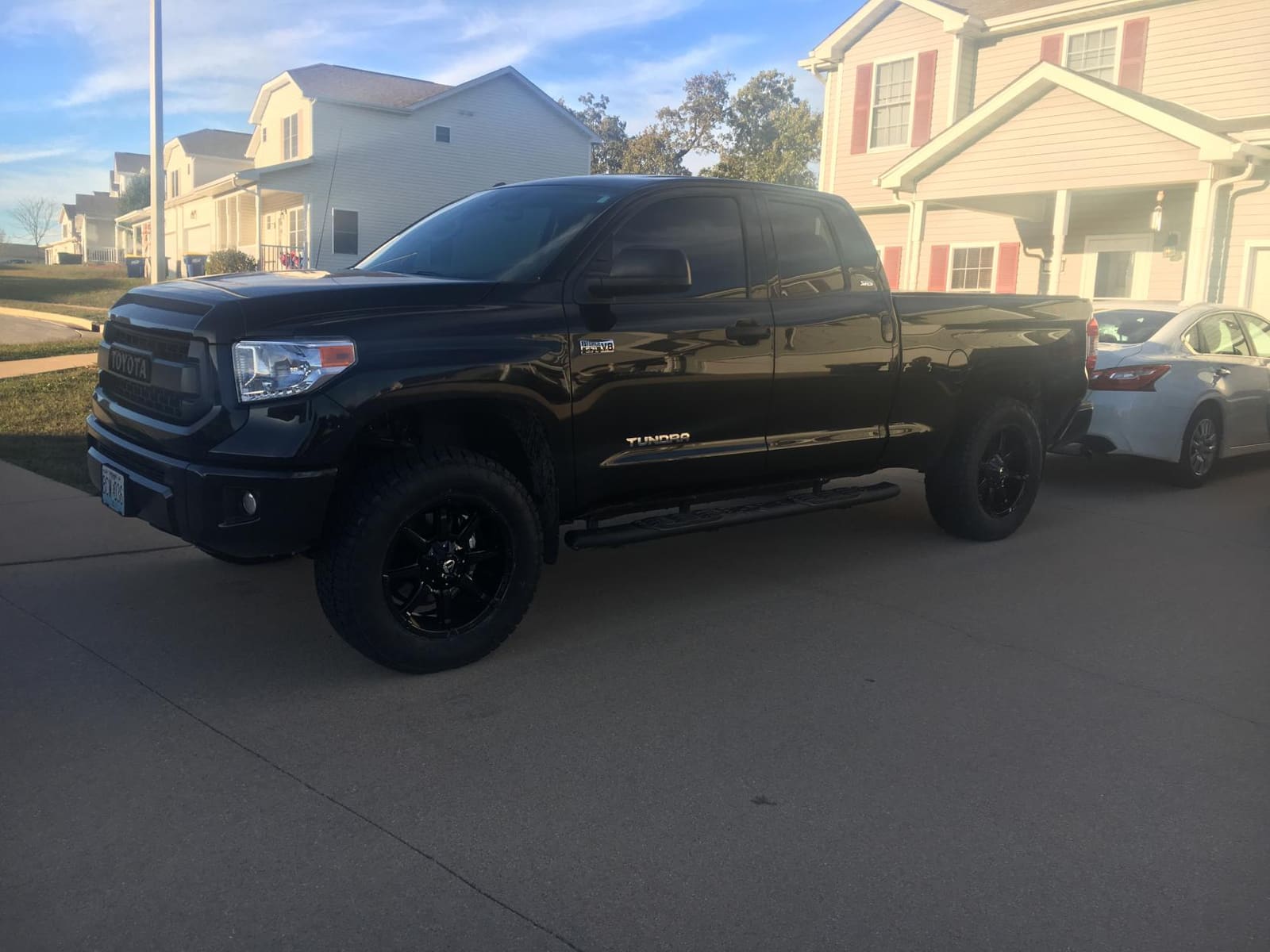 2015 Toyota Tundra with 20x9 wheels