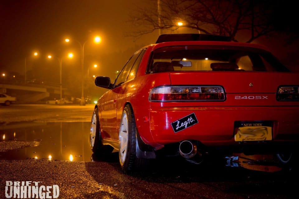 1992 Nissan S13 with 17x9.5 Greddy Gravity wheels