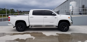 2017 Toyota Tundra with 20x9 wheels