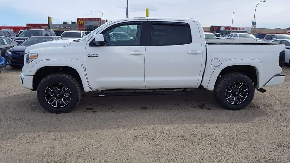 2018 Toyota Tundra with 20x9 wheels