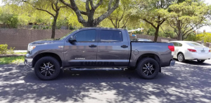 2013 Toyota Tundra with 20x9 wheels