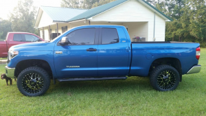 2018 Toyota Tundra with 20x9 wheels