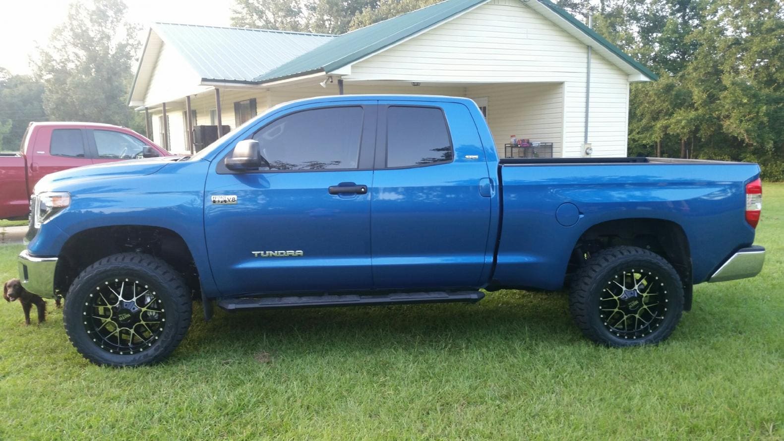 2018 Toyota Tundra with 20x9 wheels
