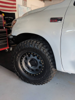 2011 Toyota Tundra with 17x8 wheels