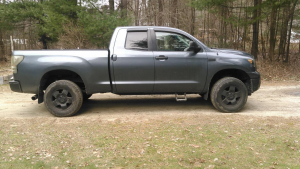 2008 Toyota Tundra with 18x10 wheels